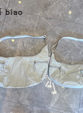 lulu同款包 Large Slouchy 6L 13L女士斜挎运动包瑜伽牛角饺子包