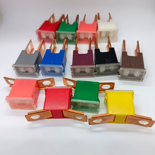 适用于金杯五十铃皮卡熔断汽车保险插片风扇保险丝2.2*4.5CM螺丝