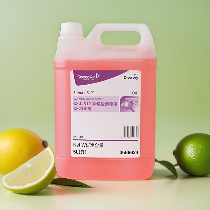 泰华施J-512季铵盐消毒液5升厨房橱柜砧板消毒除菌清洁剂4566634