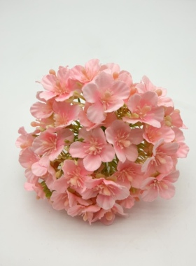 仿真小花满天星花串 diy手工簪花头饰配件 团扇脸贴装饰 摄影道具