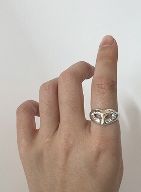 MINIBLOOM纯银小众手作戒指开口