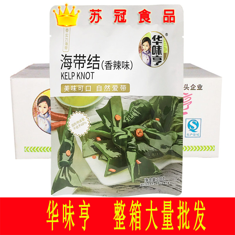 海带结108g香辣味小包装办公室