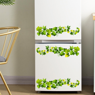 养眼创意绿植藤蔓墙贴画客厅卧室家居装饰美化遮丑补洞自粘墙贴