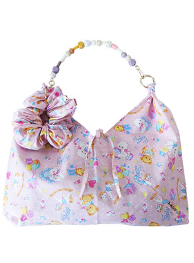 HUJI祤集手提单肩包POPOLO可爱印花