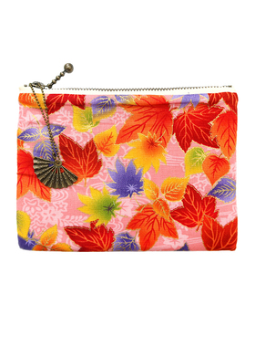 HUJI祤集Komon收纳包风の花枫叶