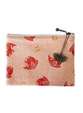 HUJI祤集Komon收纳包插画吉祥图样