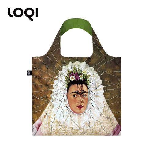 LOQI弗里达卡洛时尚环保袋旅行包