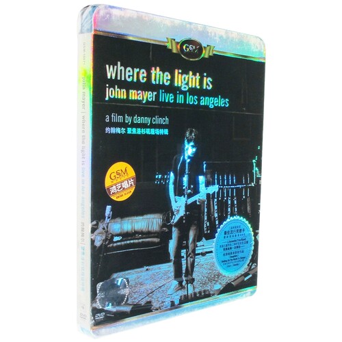 正版唱片 约翰梅尔 聚焦洛杉矶现场特辑(视频DVD)John Mayer Live