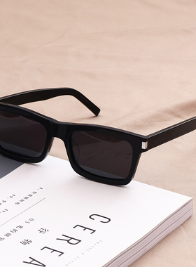 ROSE朴彩英巴黎时装周同款墨镜女偏光长方形太阳眼镜男款开车驾驶