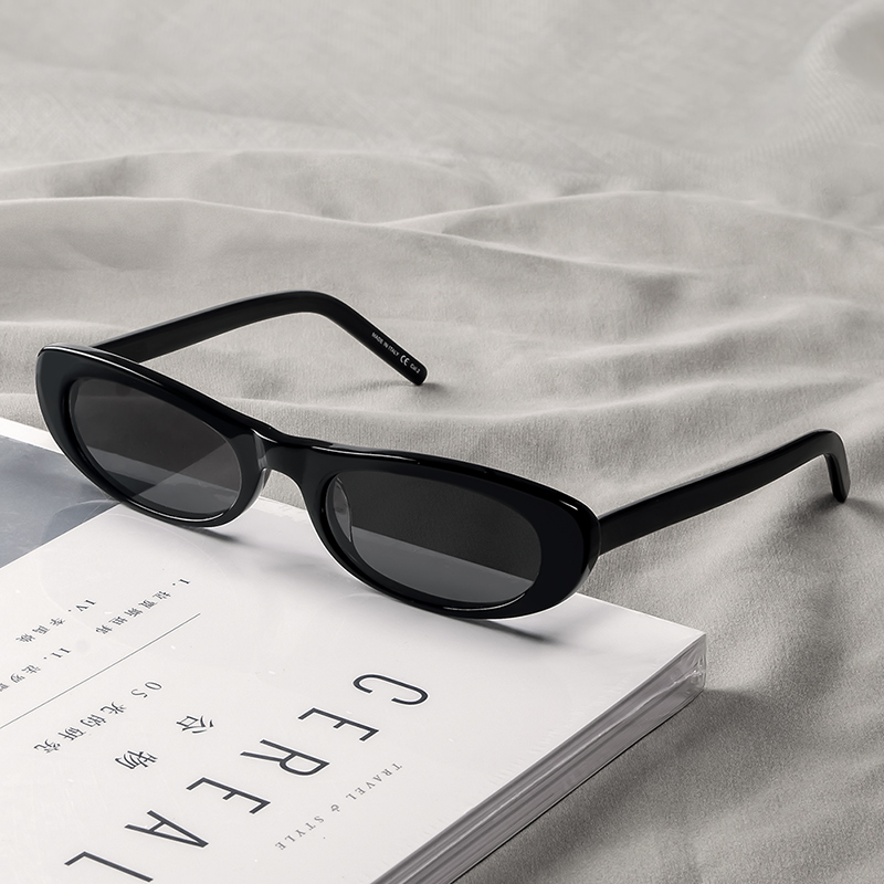 Hailey海狸明星同款欧美复古墨镜