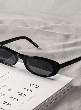 Hailey海狸明星同款欧美复古墨镜