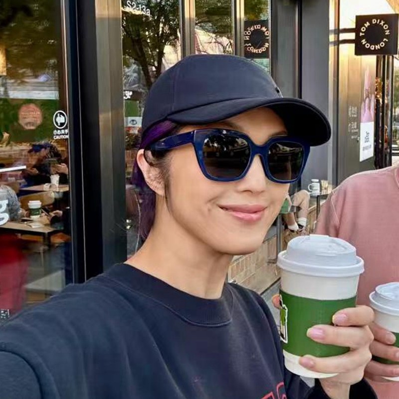 杨千嬅刘嘉玲同款墨镜女显脸小大方框板材防紫外线抗UV400太阳镜,ZIPPO/瑞士军刀/眼镜,太阳眼镜,淘宝优惠券,粉丝福利购,淘宝优惠卷