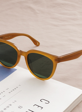 显脸小 刘亦菲秀智同款KIRSTEN太阳眼镜女墨镜韩国可配度数近视