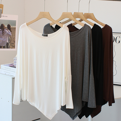 柔软莫代尔t恤练功服舞蹈服上衣