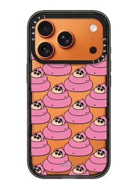 CASE联名蜡笔小新粉色便便适用17promax手机壳iPhone16pro苹果15plusMagSafe磁吸14p透明C家13可爱12动漫11