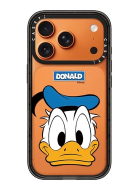 CASE联名唐老鸭帽子头像适用17promax手机壳iPhone16pro苹果15plusMagSafe磁吸14p透明C家13可爱12潮流11简约
