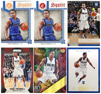 【iR】NBA球星卡 Panini 约吉 费雷尔 Yogi Ferrell 限量 新秀卡