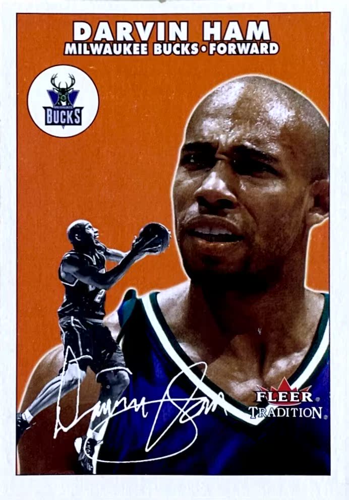 NBA正版达尔文哈姆经典球星卡