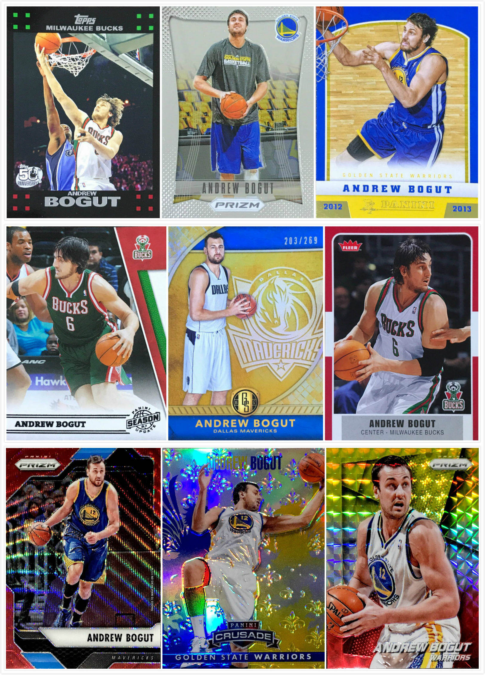 NBA正版安德鲁博古特球星卡