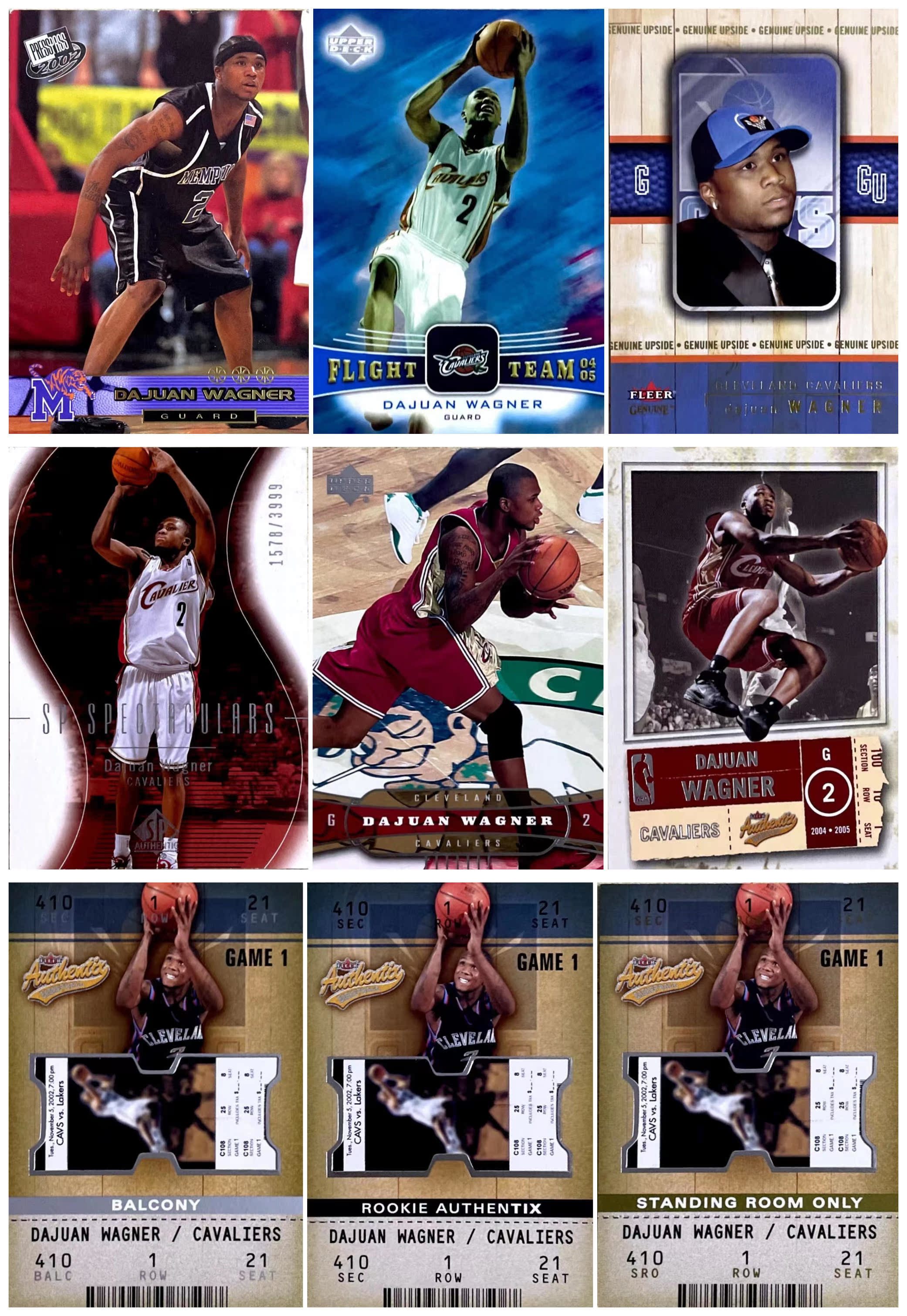 NBA正版达胡安瓦格纳球星卡