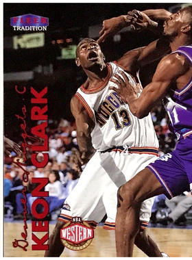 【iR】NBA球星卡 Topps Fleer 基翁 克拉克 Keon Clark 新秀 普卡