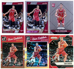 【iR】NBA球星卡 Panini 萨姆 德克尔 Sam Dekker 折射 限量 普卡