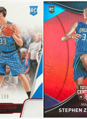 【iR】NBA球星卡 Panini 斯蒂芬 齐默尔曼 Zimmerman 限量 新秀卡
