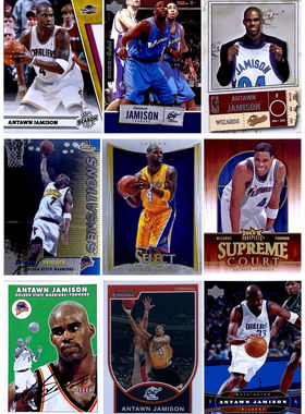 【iR】NBA球星卡 Topps UD 安托万 贾米森 Antawn Jamison 普特卡