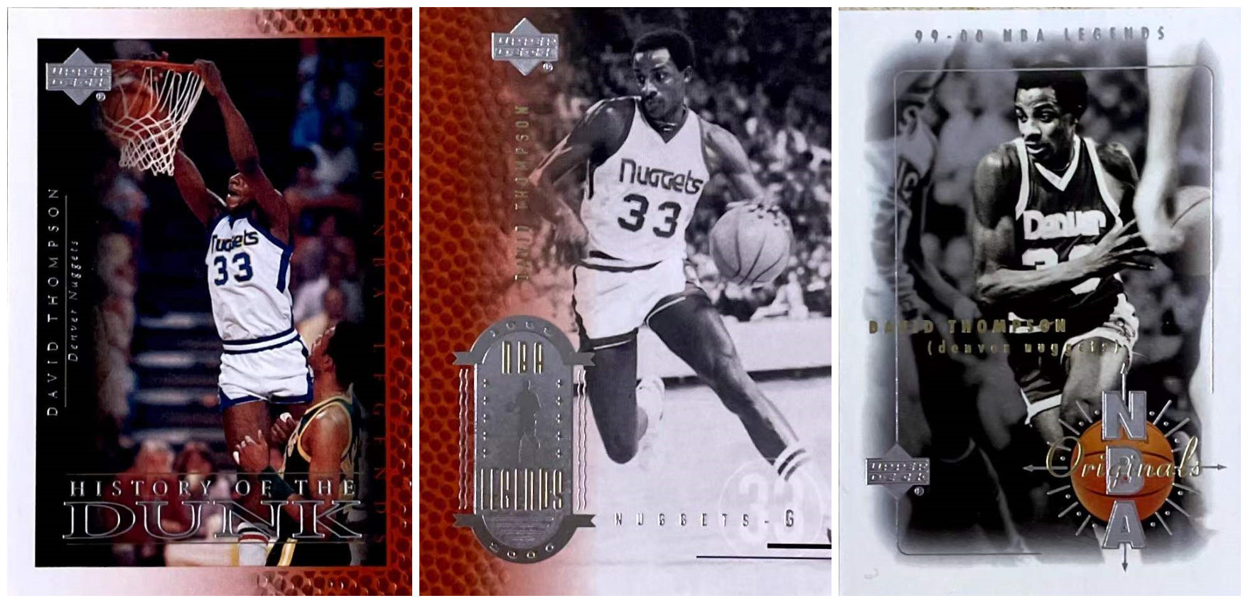 NBA正版大卫汤普森经典球星卡