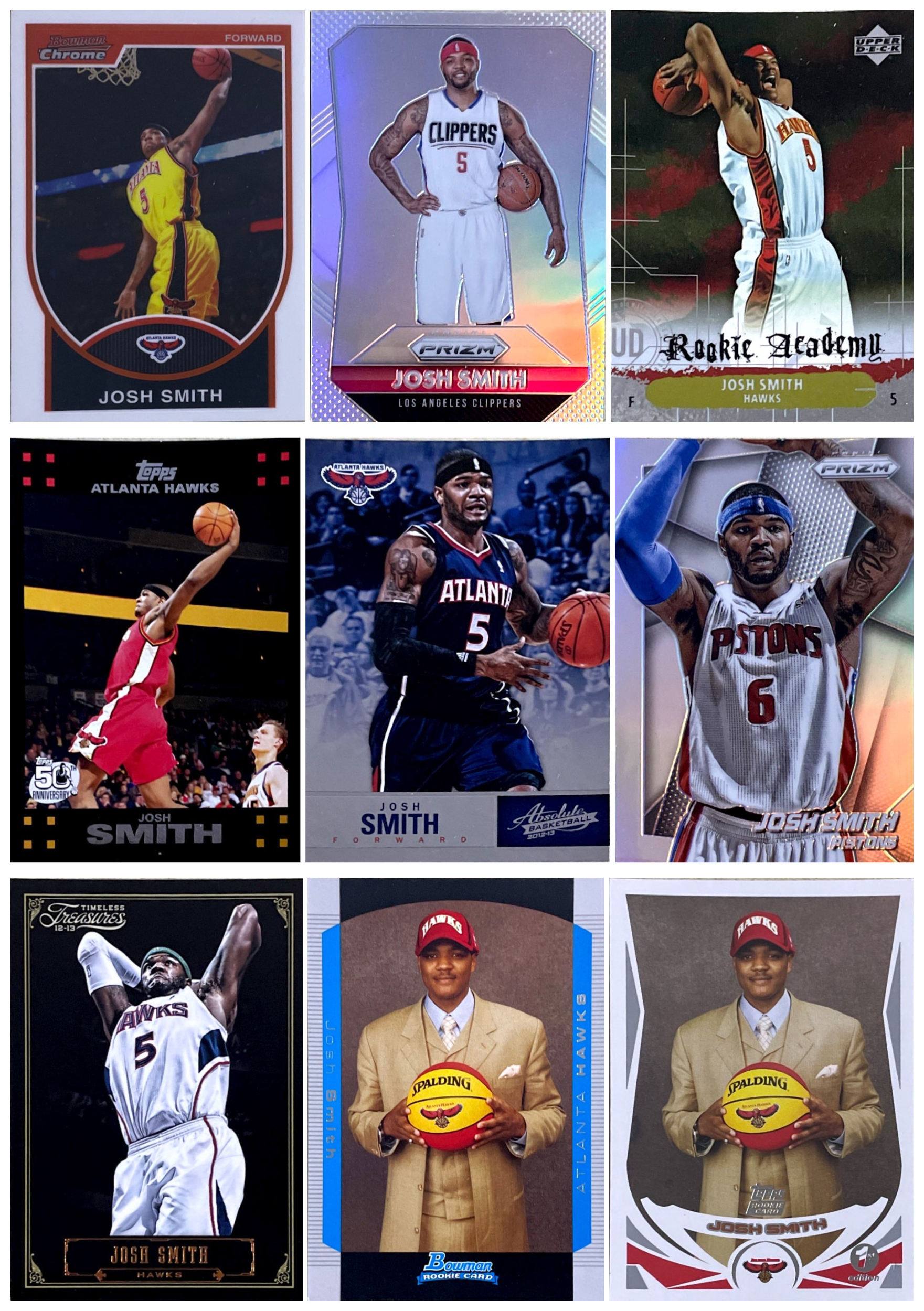 nba约什史密斯新秀普特球星卡