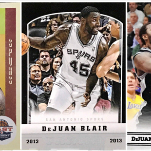 NBA球星卡 Panini Blair 马刺 DeJuan 正版 布莱尔 德胡安