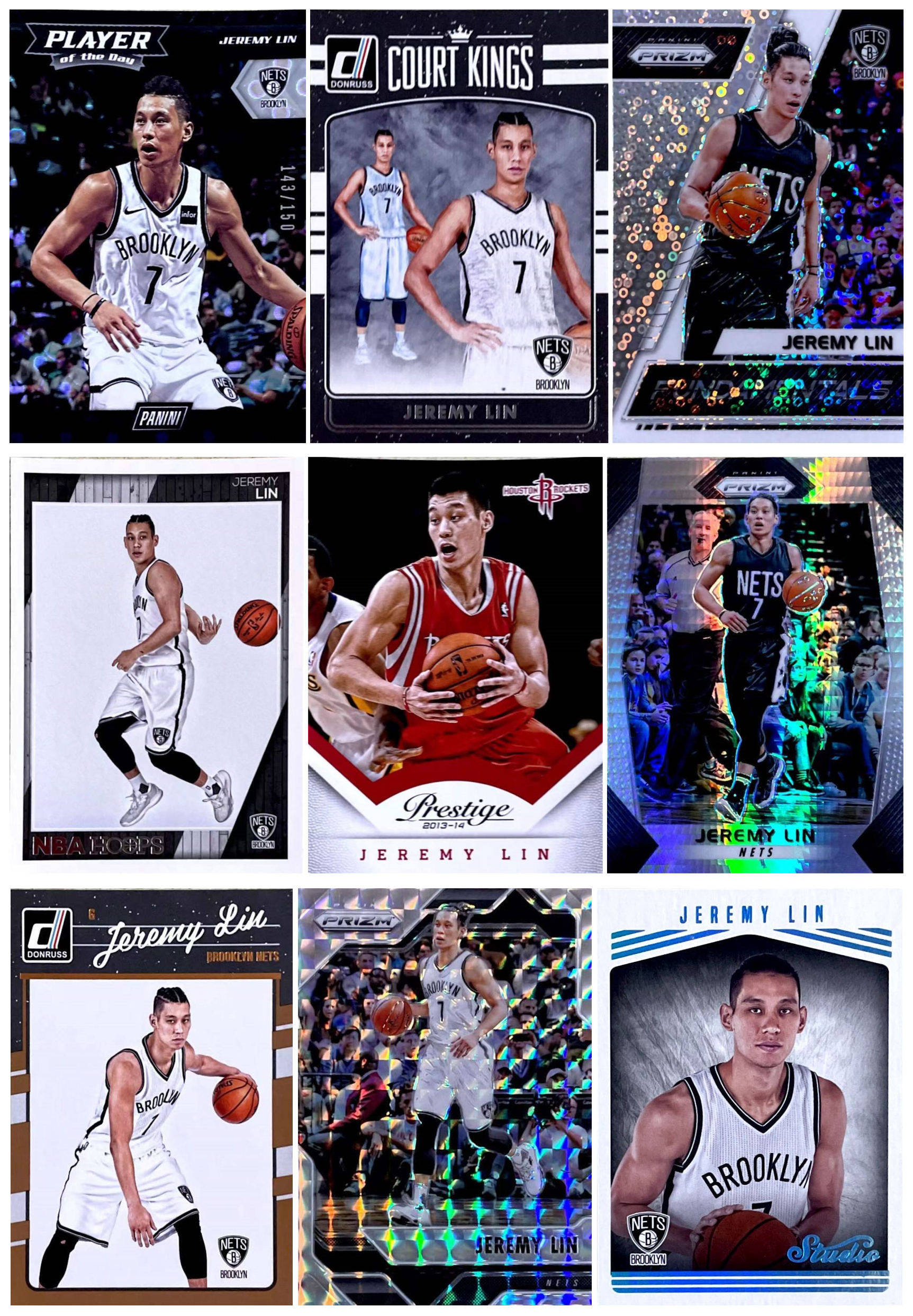 【iR】NBA球星卡 Panini 杰里米 林书豪 Jeremy Lin 普特 限量卡