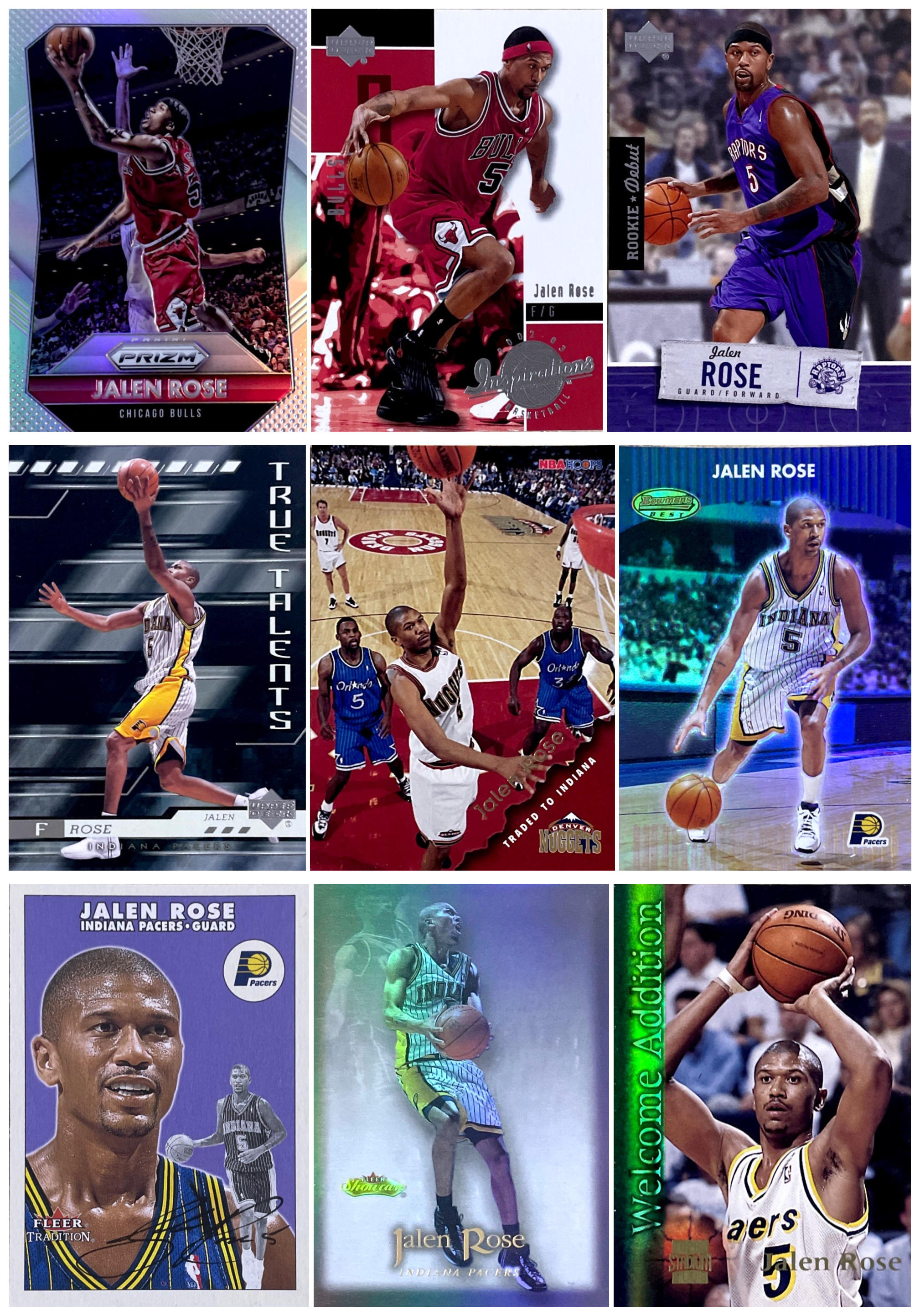 杰伦球星卡NBA罗斯经典