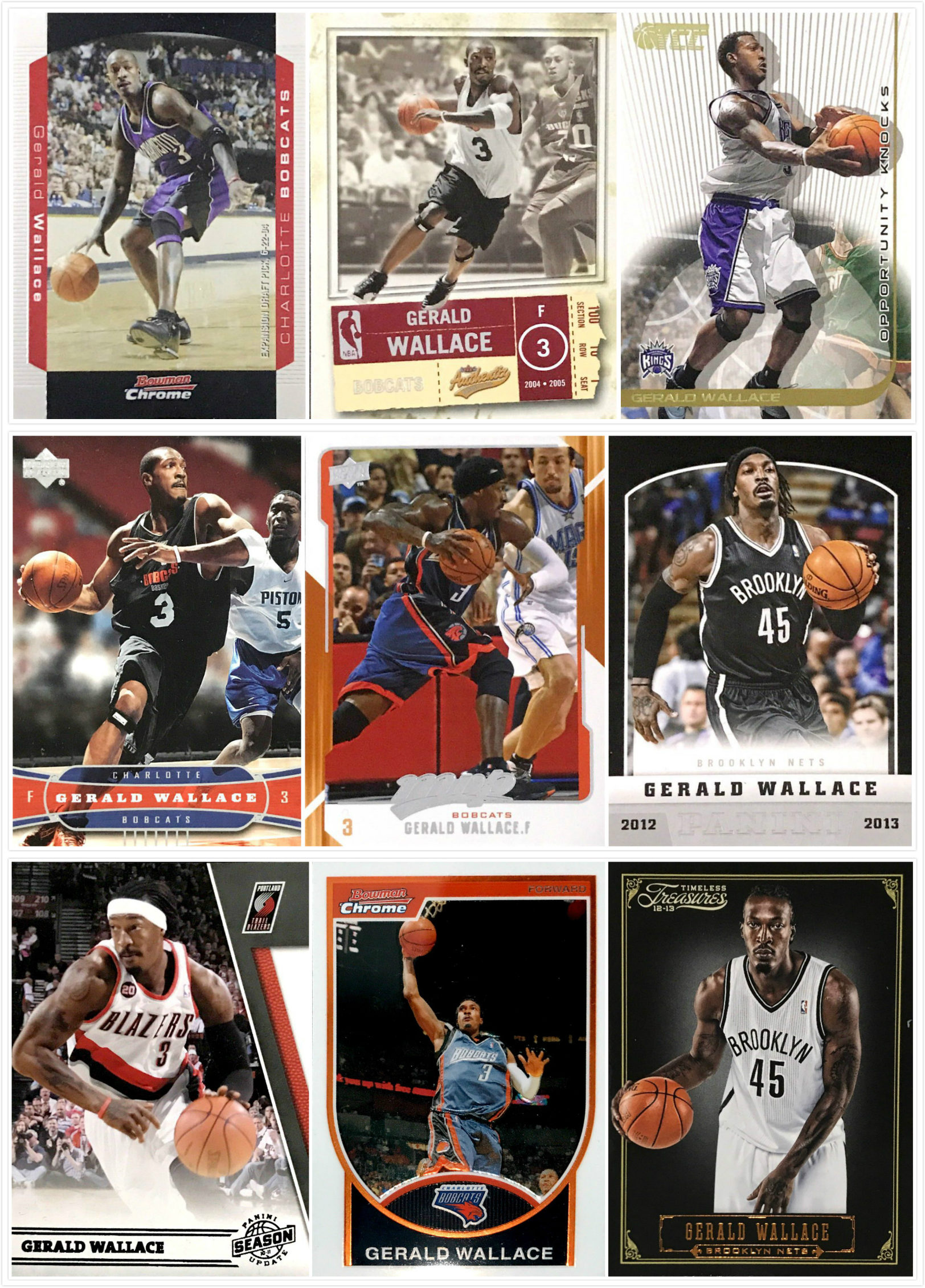 球星卡NBA杰拉德华莱士