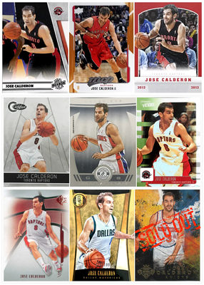 【iR】NBA球星卡 Panini UD 何塞 卡尔德隆 Jose Calderon 普特卡
