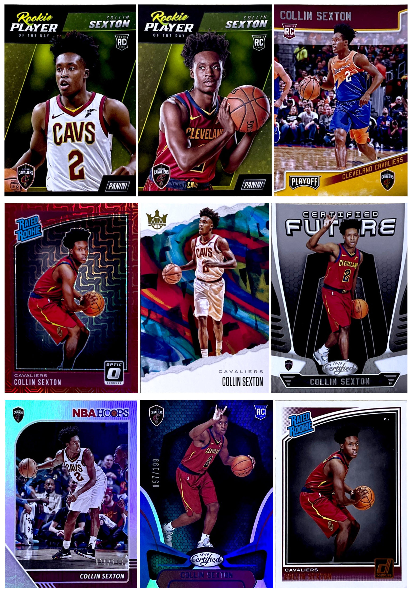 【iR】NBA球星卡 Panini 科林 塞克斯顿 Collin Sexton 限 新秀卡