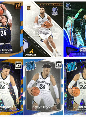 【iR】正版NBA球星卡 Panini 狄龙 布鲁克斯 Dillon Brooks 灰熊