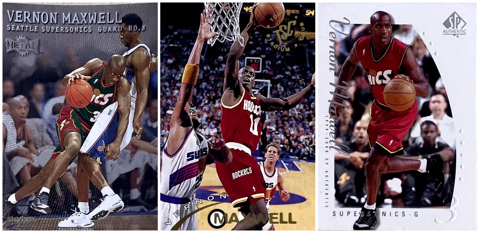 NBA正版弗农麦克斯维尔球星卡