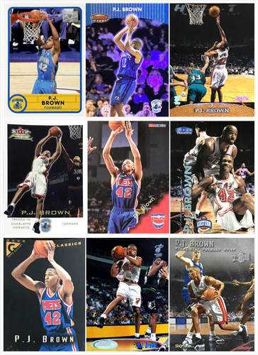 【iR】正版NBA球星卡 Topps Fleer UD PJ 布朗 Brown 热火篮网