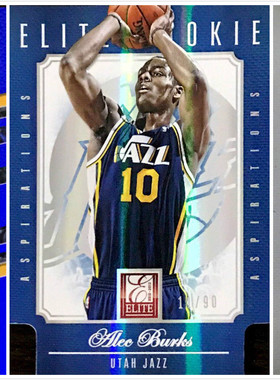 【iR】正版NBA球星卡 Panini 亚历克 伯克斯 Alec Burks 爵士