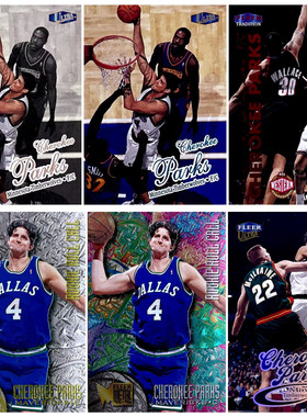 【iR】NBA球星卡 Fleer 切洛基 帕克斯 Cherokee Parks 普特卡