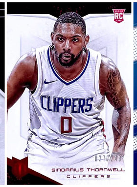 【iR】NBA球星卡 Panini 桑韦尔 Sindarius Thornwell 限量新秀卡