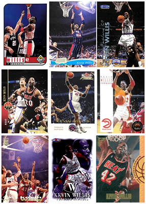 经典球星卡NBA正版威利斯