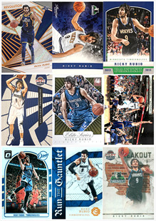 【iR】NBA球星卡 Panini 里基 卢比奥 Ricky Rubio 限量折射 普特
