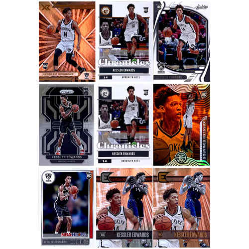 【iR】NBA球星卡 Panini 凯斯勒 爱德华兹 Kessler Edwards 新秀