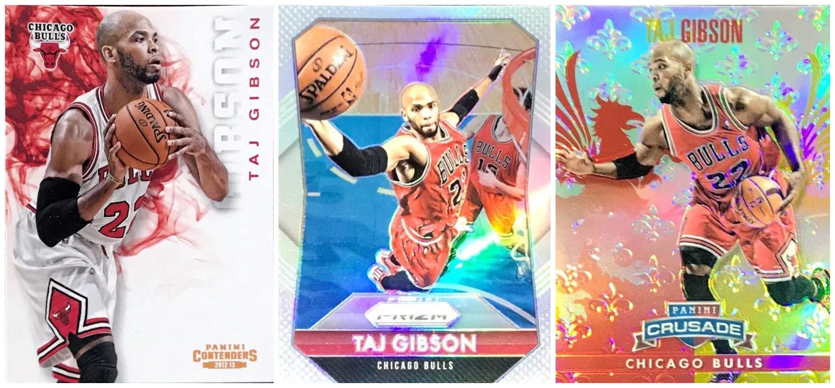 【iR】NBA球星卡 Panini 泰 吉布森 Taj Gibson 折射 限量 普特卡