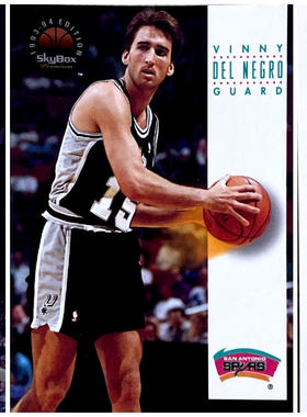 【iR】NBA球星卡 Topps UD 德尔 尼格罗 Del Negro 马刺 普卡特卡