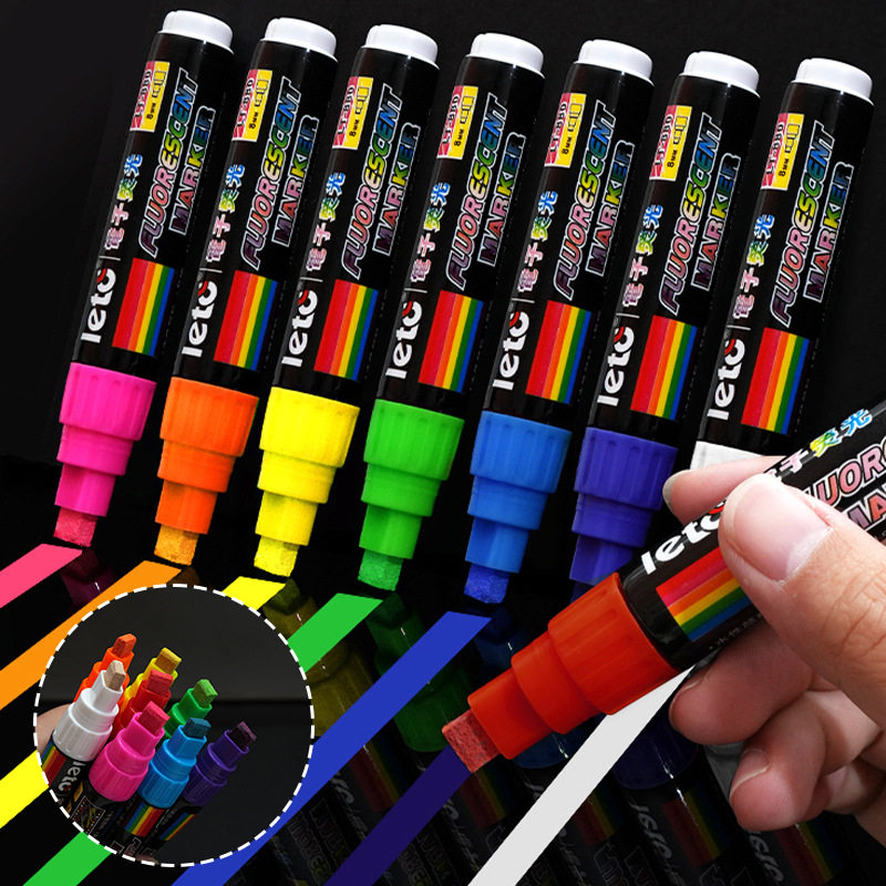 彩色液体粉笔可擦水性黑板笔冰箱标记笔玻璃涂鸦无尘绘画笔记号笔,文具电教/文化用品/商务用品,荧光笔,淘宝优惠券,粉丝福利购,淘宝优惠卷