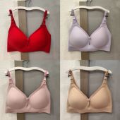 无痕孕妇内衣薄款 聚拢防下垂怀孕期喂奶哺乳文胸产后胸罩3069BC