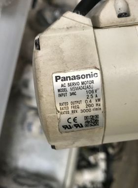 松下 MSMA042A5U 松下马达 测试包好 现货 包邮